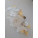 Νυφικό χτενάκι για τα μαλλιά με φύλλα χρυσού 22k " Αλένα " 3199